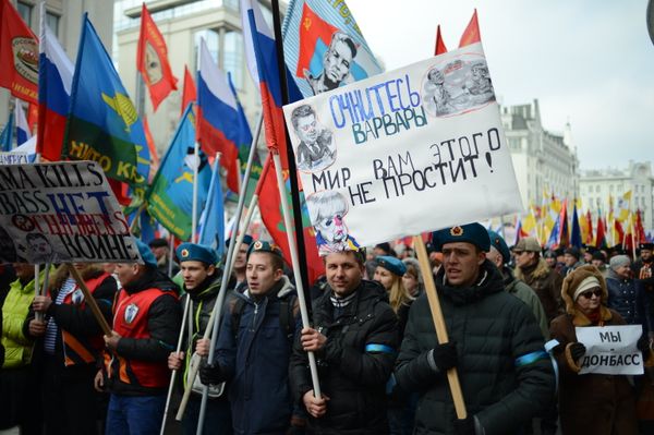 Шествие и митинг движения Антимайдан