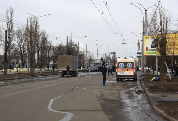 В Харькове во время шествия прогремел взрыв