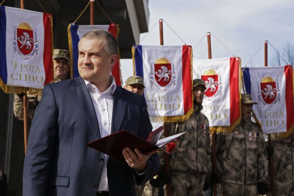 Празднования Дня защитника Отечества в Симферополе