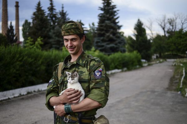 Батальон Призрак народного ополчения Луганска