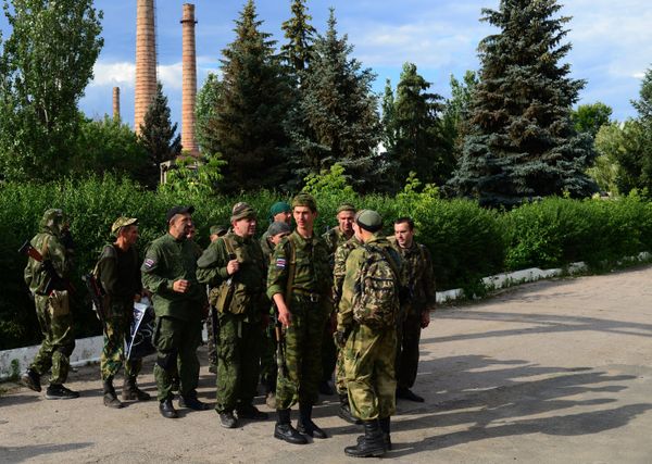 Батальон Призрак народного ополчения Луганска Батальон Призрак народного ополчения Луганска
