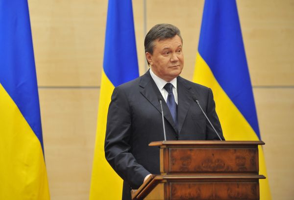 Пресс-конференция В.Януковича