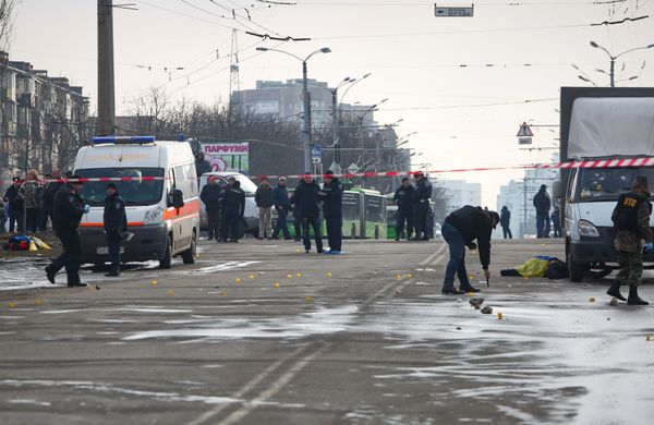 В Харькове во время шествия прогремел взрыв В Харькове во время шествия прогремел взрыв