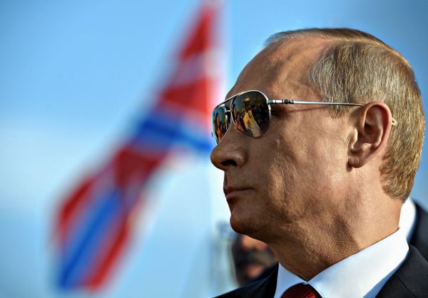 В.Путин встретился с Абдель Фаттах ас-Cиси в Сочи