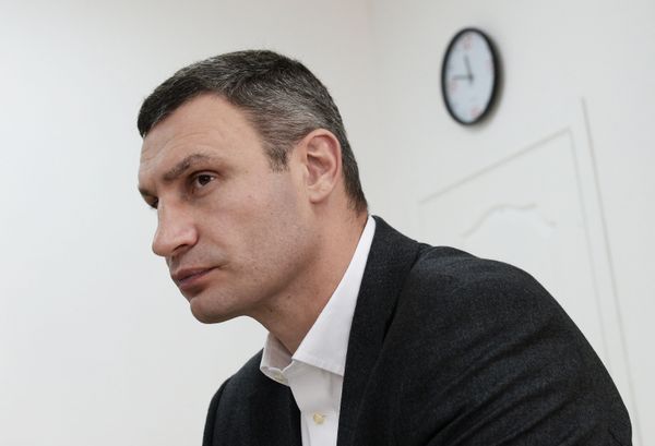 Мэр Киева В.Кличко посетил Александровскую больницу
