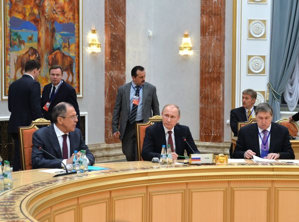Переговоры лидеров России, Германии, Франции и Украины в Минске Переговоры лидеров России, Германии, Франции и Украины в Минске