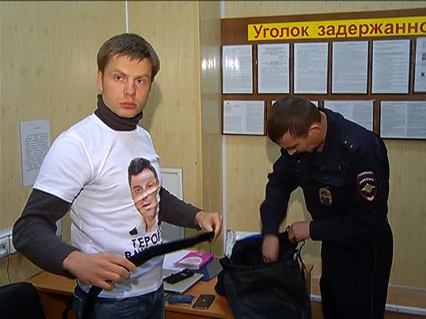 Депутат Верховной рады Украины А.Гончаренко отпущен из отделения полиции