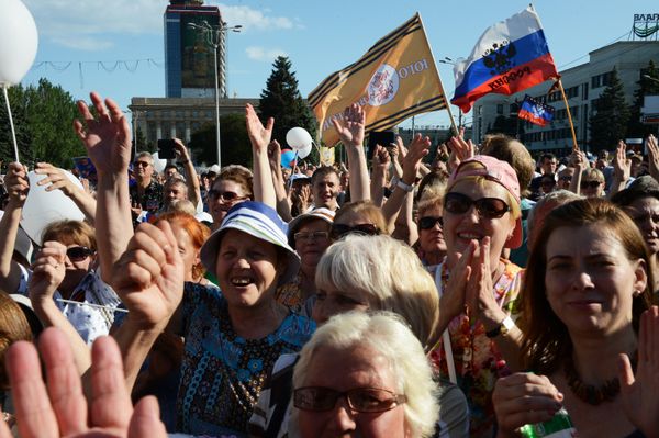 Митинг в поддержку ДНР
