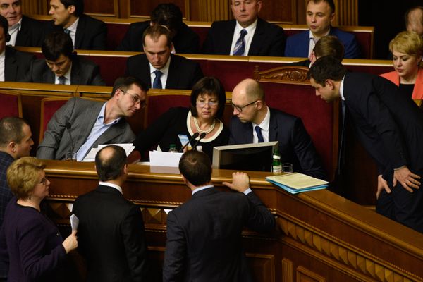 Заседание Верховной рады Украины