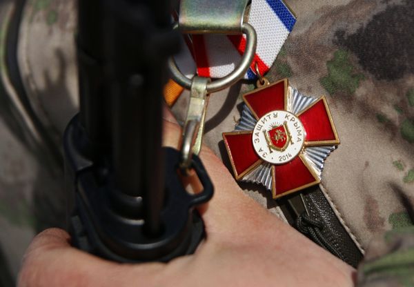Празднования Дня защитника Отечества в Симферополе