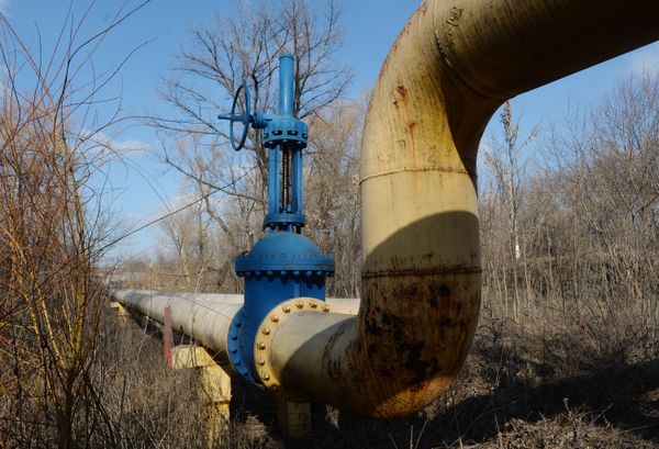 Газораспределинельная станция в Енакиево
