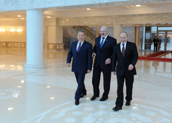 Рабочий визит В.Путина в Белоруссию