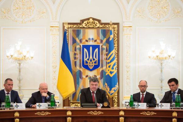 Заседание Совета национальной безопасности и обороны Украины