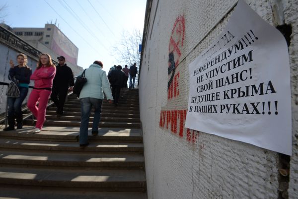 Крым накануне референдума Крым накануне референдума