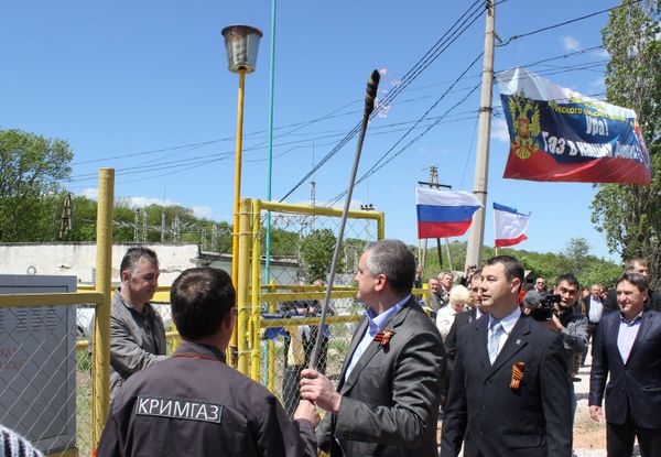 Налажено газоснабжение поселка на трассе Симферополь-Алушта