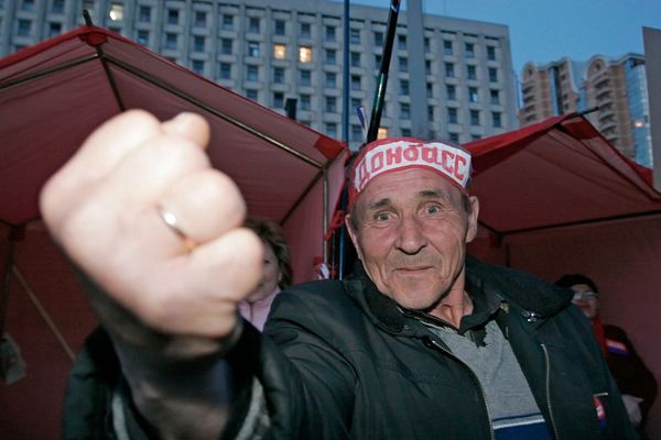 Сторонник блока Наталии Витренко Сторонник блока Наталии Витренко