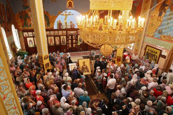 Мощи Сергия Радонежского доставили в Грозный