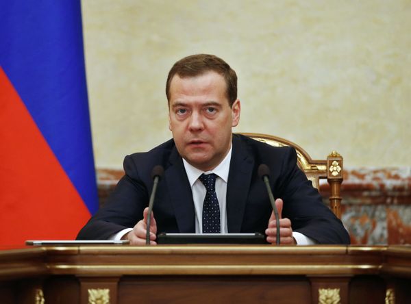 Премьер-министр РФ Д.Медведев провел заседание правительства РФ
