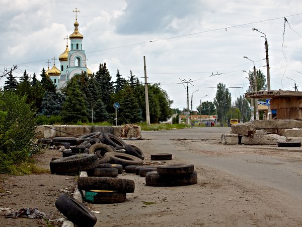 Ситуация в Славянске Ситуация в Славянске