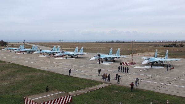 Новая техника поступила на аэродром Бельбек в Крыму