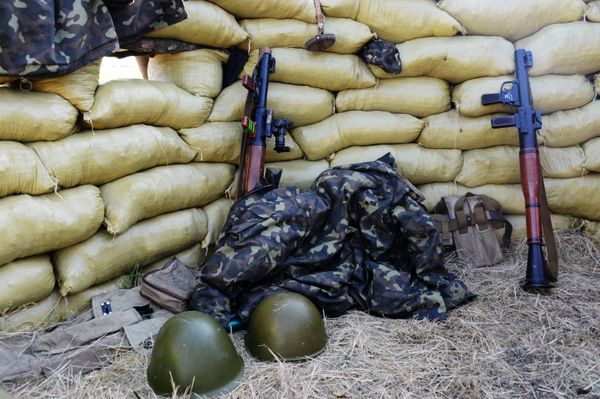 Блок-посты Вооруженных сил Украины в Донецкой области