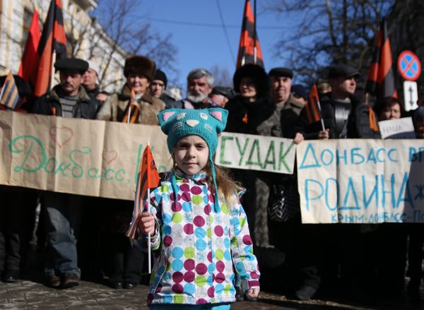Митинг движения Антимайдан в Крыму Митинг движения Антимайдан в Крыму