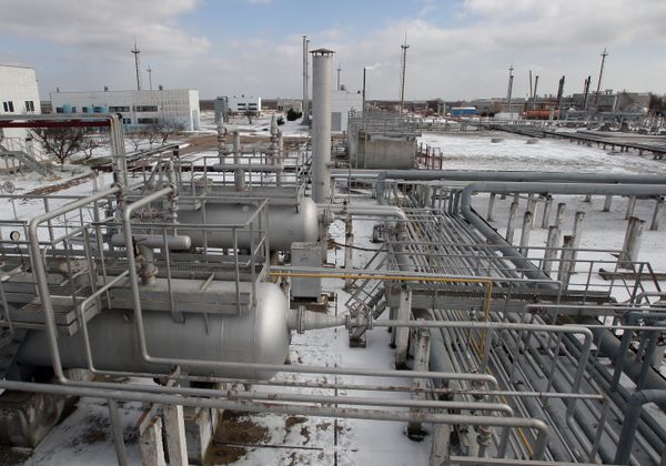 Газохранилище Черноморнефтегаз в Крыму