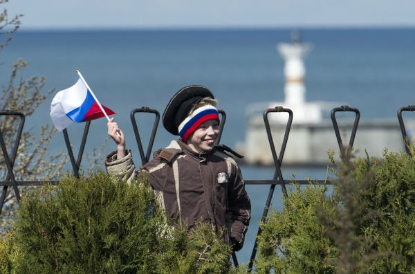Празднование годовщины Крымской весны в Крыму