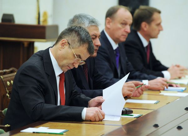 В.Путин провел заседание Совбеза РФ