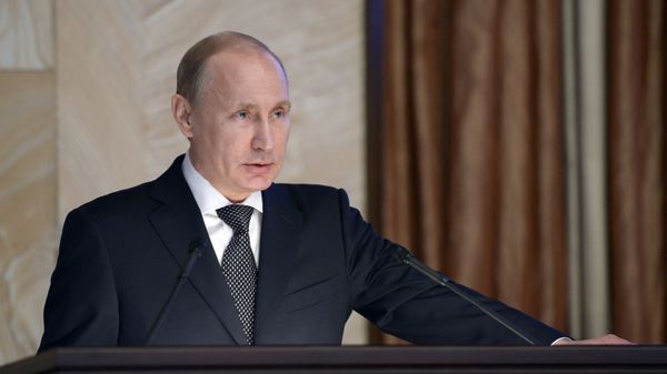 Президент России В.Путин принял участие в заседании коллегии ФСБ