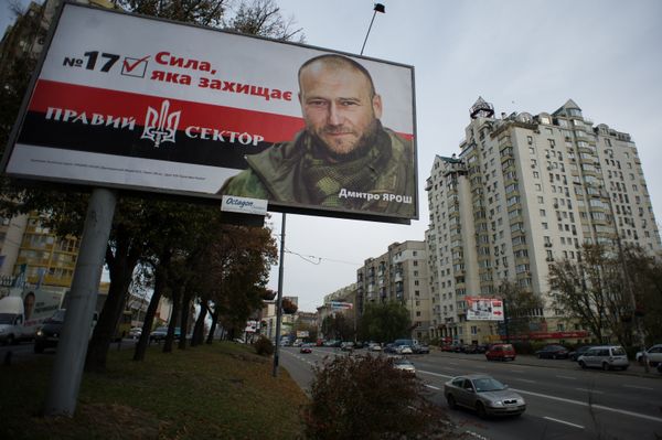Предвыборная агитация в Киеве