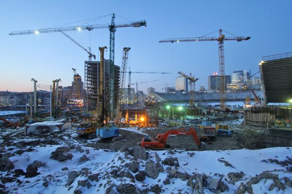 Реконструкция Национального спортивного комплекса Олимпийский
