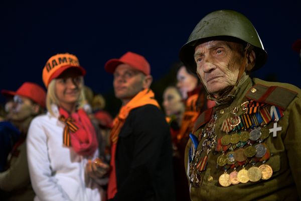 Акция Вахта памяти в Москве