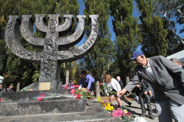 Митинг у мемориала Бабий Яр прошел в Киеве