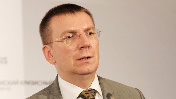 Брифинг министров иностранных дел Исландии и Латвии в Киеве