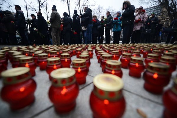 Прощание с политиком Борисом Немцовым в Москве