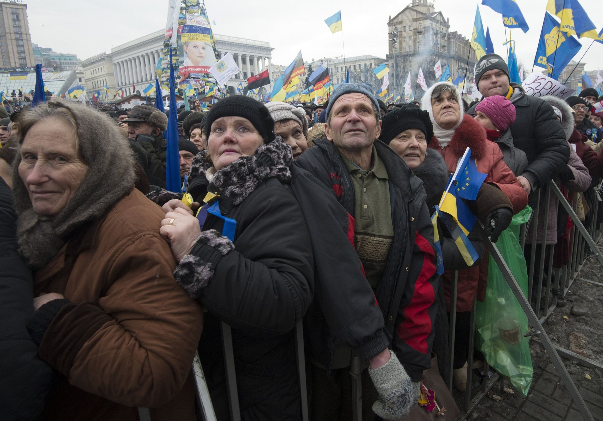 Акция сторонников евроинтеграции День достоинства на площади Независимости в Киеве - РИА Новости, 1920, 10.08.2019