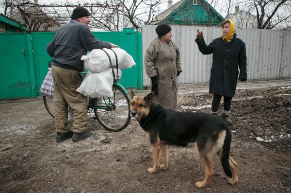 Ситуация в Углегорске Ситуация в Углегорске