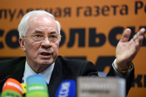 Пресс-конференция Николая Азарова, посвященная выходу его книги Украина на перепутье