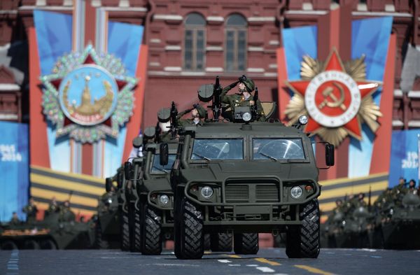 Военный парад, посвященный 69-й годовщине Победы в Великой Отечественной войне