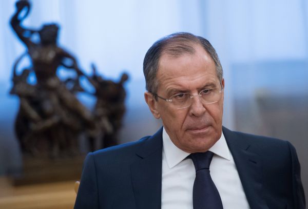 Встреча главы МИД РФ С. Лаврова с советником внешних сношений Княжества Монако Ж.Бадиа