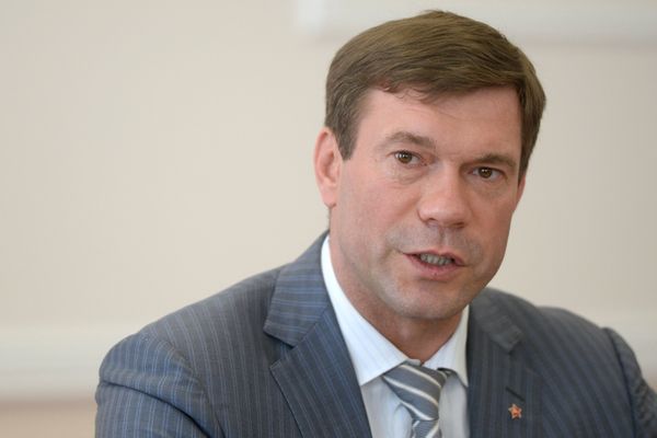 Пресс-конференция О.Царева в Донецке