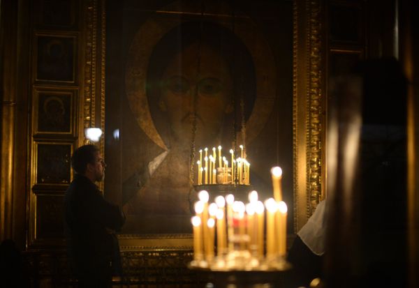 Празднование православной Пасхи в России
