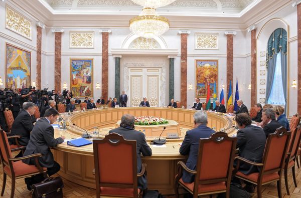 Визит В.Путина в Белоруссию