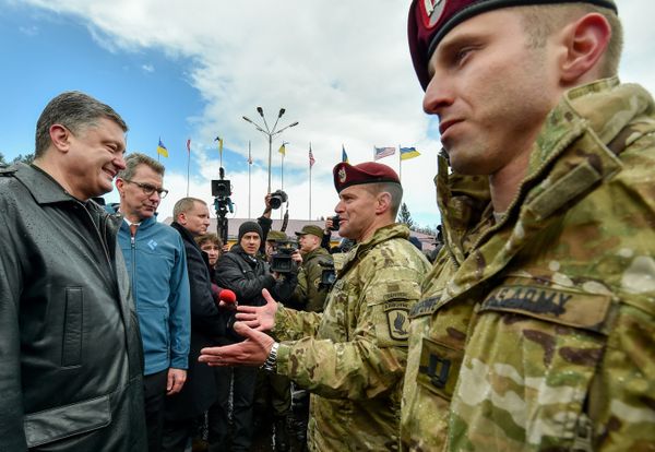Американские военные инструкторы прибыли на Украину