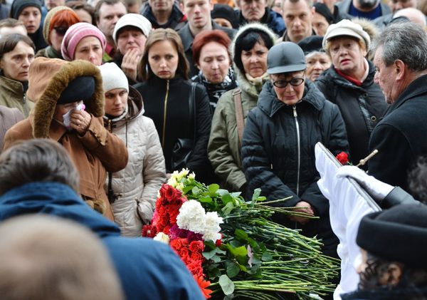 Похороны журналиста Олеся Бузины в Киеве Похороны журналиста Олеся Бузины в Киеве