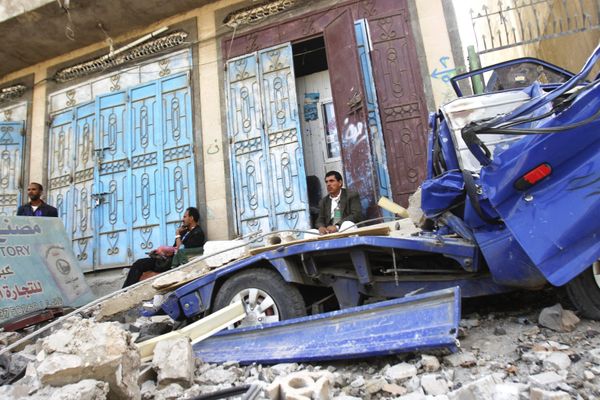 Последствия авиаударов ВВС коалиции по Йемену Последствия авиаударов ВВС коалиции по Йемену