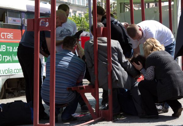 Серия взрывов в Днепропетровске