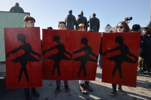 Митинг За свободу творчества в Новосибирске