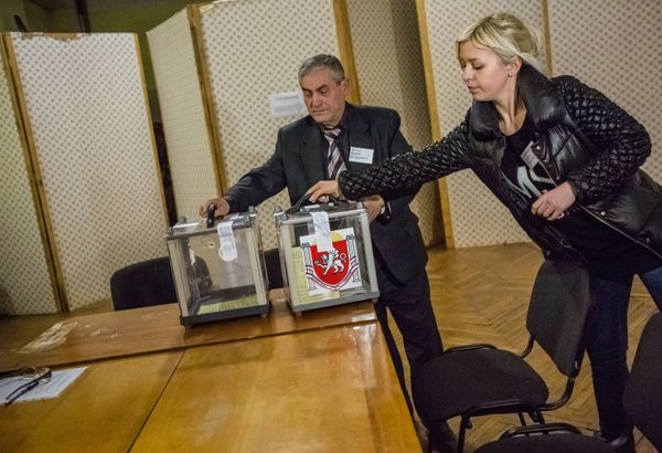 Подсчет голосов по итогам референдума о статусе Крыма Подсчет голосов по итогам референдума о статусе Крыма
